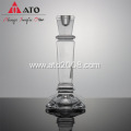 Glass Candle Holders Candlesticks for Pillar Taper Candle